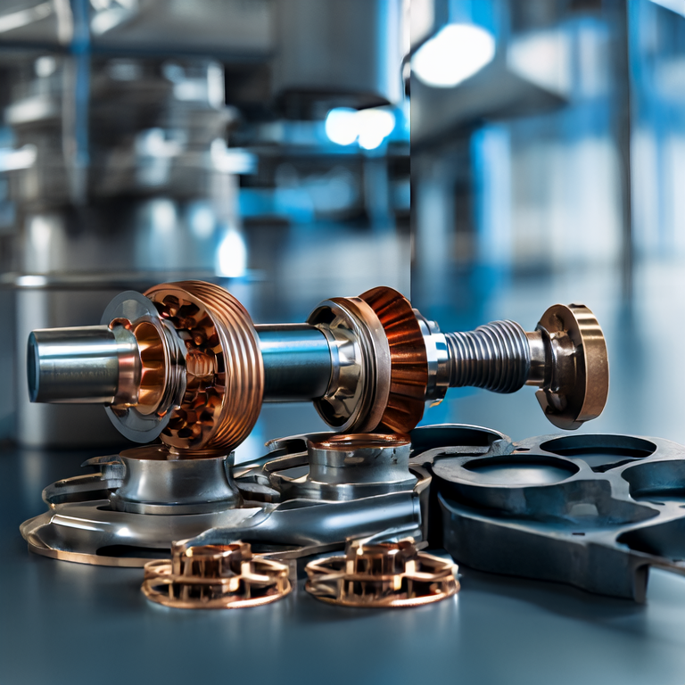 Mechanical Water Pump Components